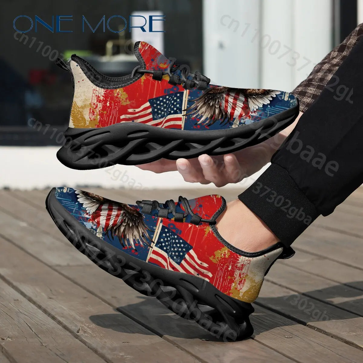 Amerikanische 250er-Serie zum Unabhängigkeitstag – Freizeit-Schuhe für Jungen und Mädchen – Personalisiert – Exklusives Design mit amerikanischer Flagge – Coole Sportschuhe für Kinder – Auf Lager