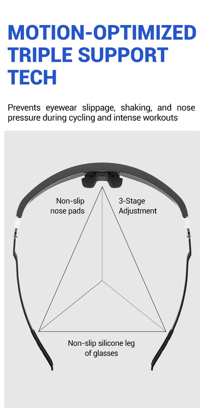 Kapvoe Real Carbon Fiber Cycling Glasses Sunglasses for Men Lightweight Photochromic UV400 MTB Bike Bicycle Sports Eyewear