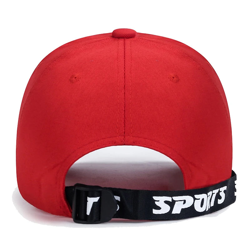 R letter Ribbon Embroidery Cotton Adjustable Hard Top Baseball Cap Sun Hat Trucker Hats Hip Hop Caps