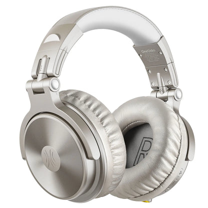 OneOdio Pro-M Wireless Gaming Headphones Bluetooth 5.2 HiFi Stereo Headset 110H Playtime with Mic, Deep Bass Foldable Over-Ear Headphones