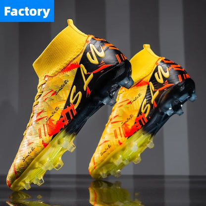 Botas de fútbol profesionales para hombre, zapatillas de fútbol Society, tacos de fútbol FG ultraligeros para entrenamiento, calzado deportivo de fútbol para exterior