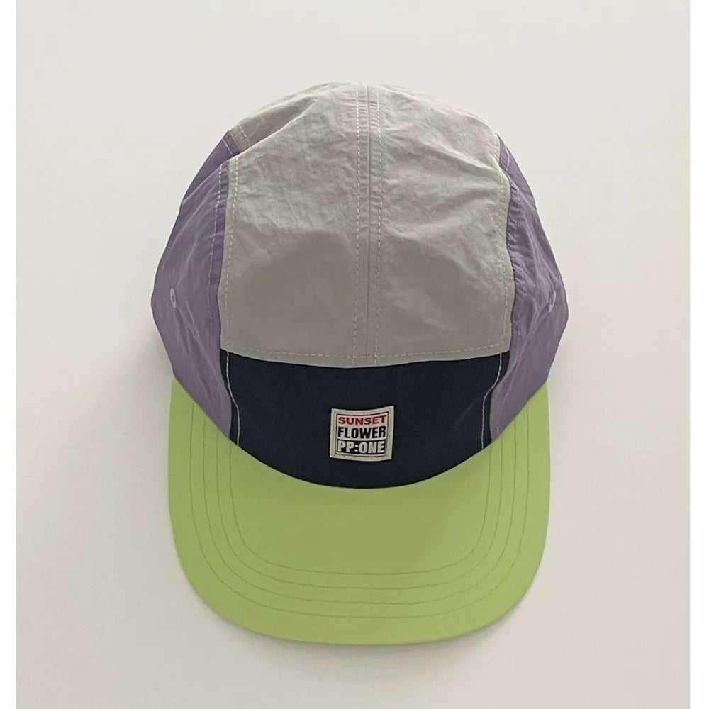 Retro Japanese Style Hip-hop Hats 5 Panel Thin Flat Brimmed Baseball Cap Quick-drying Breathable Sunscreen Hat Unisex