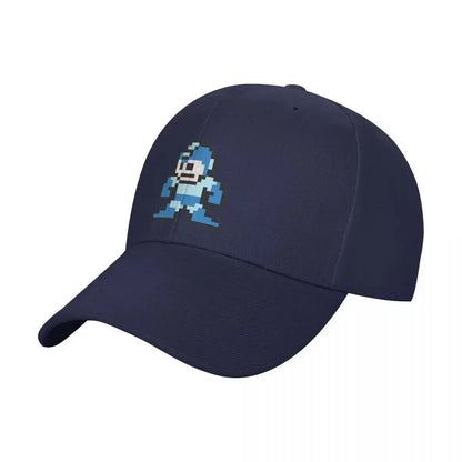 Megaman 8-bits baseballpet, zomerhoed, strandhoed, heren, golfkleding, dames