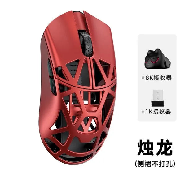 Wlmouse Mini Pro Professional Mouse Lightweight magnesium alloy three mode wireless game mouse 8K return rate PAW3950 DPI30000