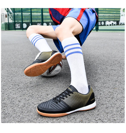 Scarpe da calcio indoor da uomo, scarpe da futsal professionali, scarpe da calcio da uomo antiscivolo, scarpe da calcio originali per campi in dura, Chuteira Society Futebol