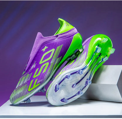 New Men's Football Boots Non-Slip Soccer Shoes Indoor Cleats Professional Turf Futsal Grass Ultralight Sport Comfortable Adult