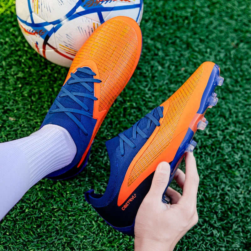Chuteiras de futebol para homem: leve, respirável, antiderrapante, sapatilhas de treino, ténis desportivos para atividades ao ar livre