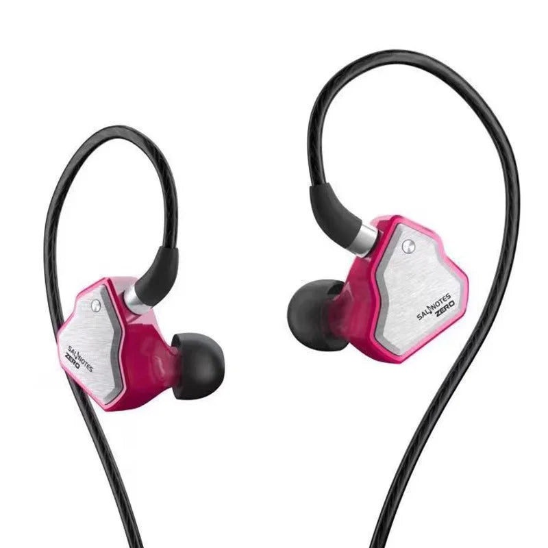 7Hz Salnotes Zero HiFi 10mm Dynamic Driver In Ear Earphone IEM Metal Composite Diaphragm N52 Magnet