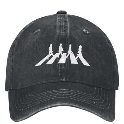 Minimalistic Abbey Road B-Beatles Baseball Cap Accessories for Men Women Fashion Headwear Trucker Hats Adjustable Fit