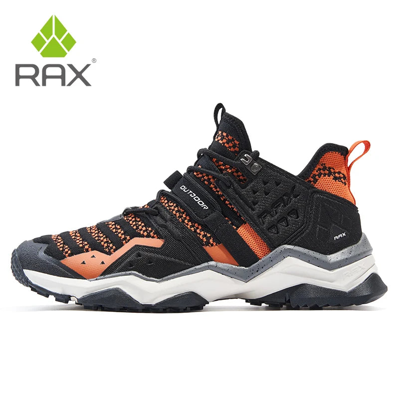 Chaussures de randonnée imperméables pour homme Rax, bottes de randonnée respirantes, baskets de sport pour le trekking en plein air, chaussures tactiques