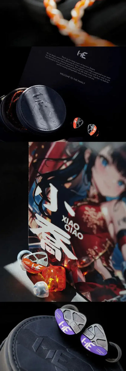 HE XIAOQIAO TANGZU Single Dynamic Driver 1DD Hi-Fi In-Ear Earphones Wired Earbuds with Furukawa OFC Cable for Audiophiles
