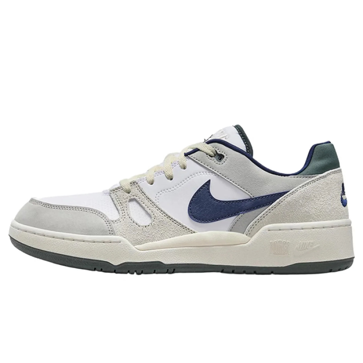 Buty skateboardowe Nike Ful Force Low-Top dla mężczyzn, czarne/białe/niebieskie, HJ7262-100
