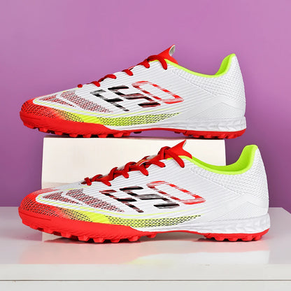 Professional men's soccer shoes TF broken nails provide super grip and anti slip, suitable for all seasons