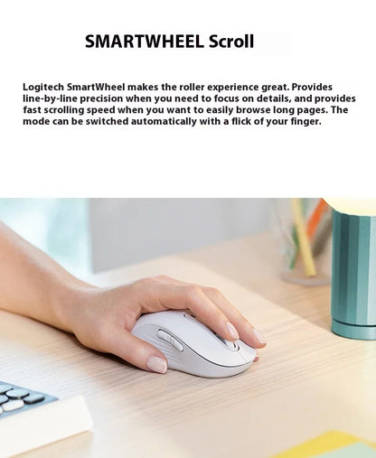 Logitech M750 Wireless Mouse 2.4GHz USB Receiver, 2000 DPI Portable Wireless Mouse for PC, Laptop, Office & Home Use