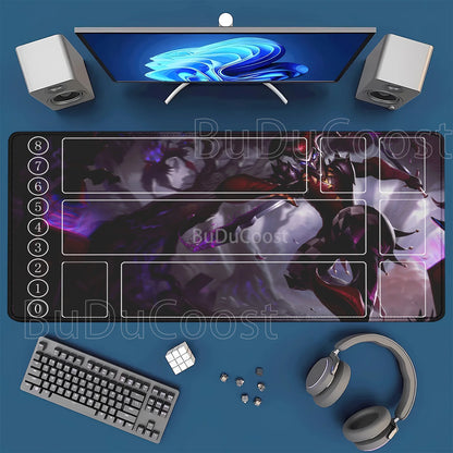 HD Printing playmat League of Mouse Pad Legends Riftbound Series TCG LOL Card 600x350mm office Stitched Edge Board Game Desk Mat