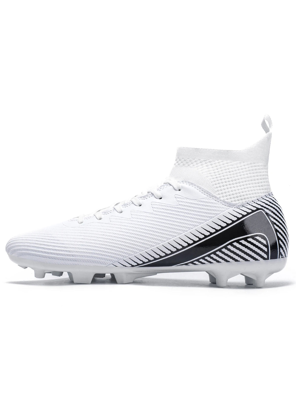 Scarpe da calcio Professional Grass AG FG con tomaia integrata in tessuto PU e suola resistente in TPU, antiscivolo e resistente all’usura, calzature per ragazzi