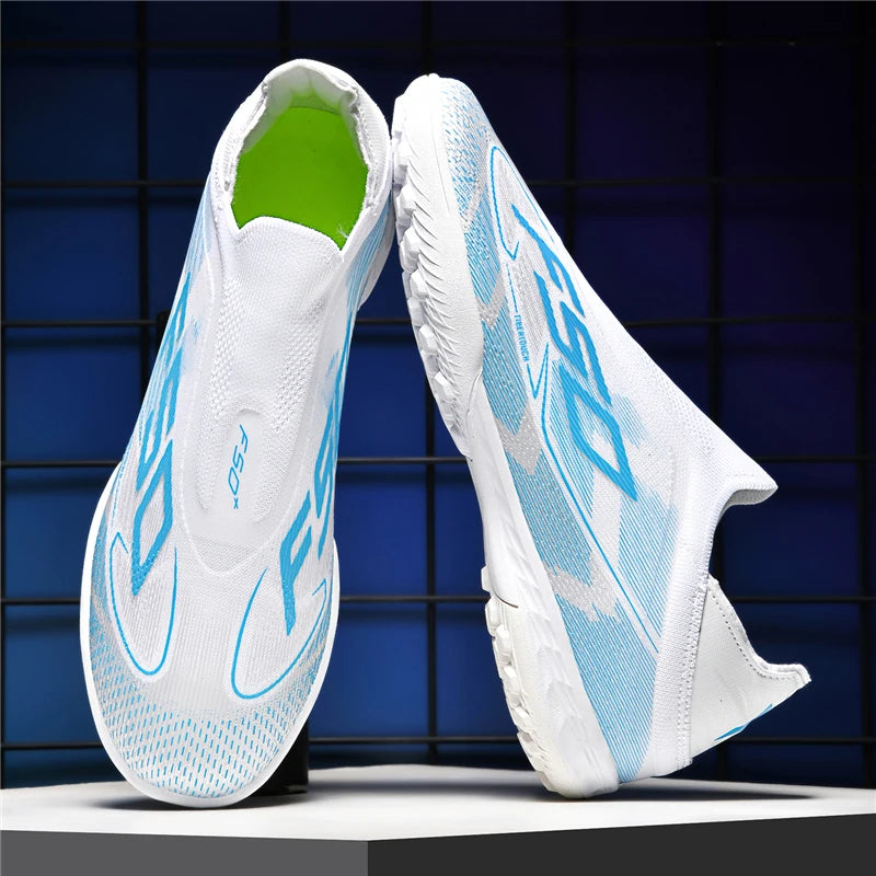 Nouvelles chaussures de football pour hommes, crampons de football sur gazon, chaussures de football pour adultes, crampons de futsal, crampons de sport confortables, antidérapants, ultra-légers, pour entraînement en s