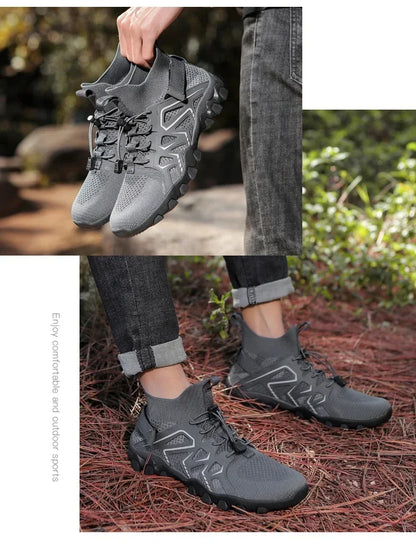 Chaussures unisexes respirantes à séchage rapide pour la pêche et les sports nautiques, bottes aquatiques d'été pour la pêche en amont, chaussures de plage antidérapantes pour femmes, à porter pieds nus