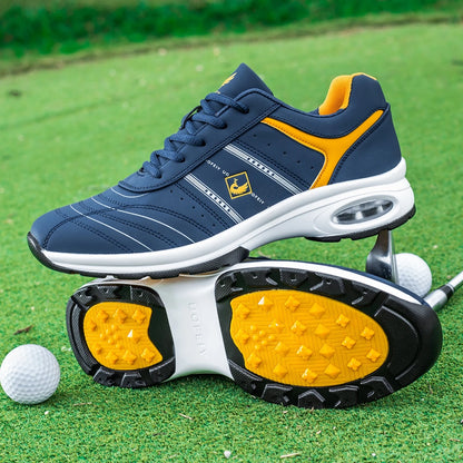 OIMKOI Men Golf Shoes Casual Breathable Waterproof Non-slip Golf Outdoor Training Shoes