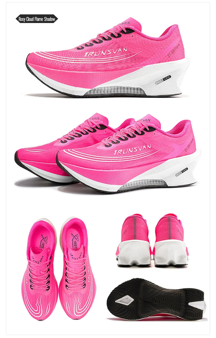 IRUNSVAN Airflow Capsule Scarpe sportive da maratona senza linguetta Scarpe da corsa esclusive per uomo e donna 166