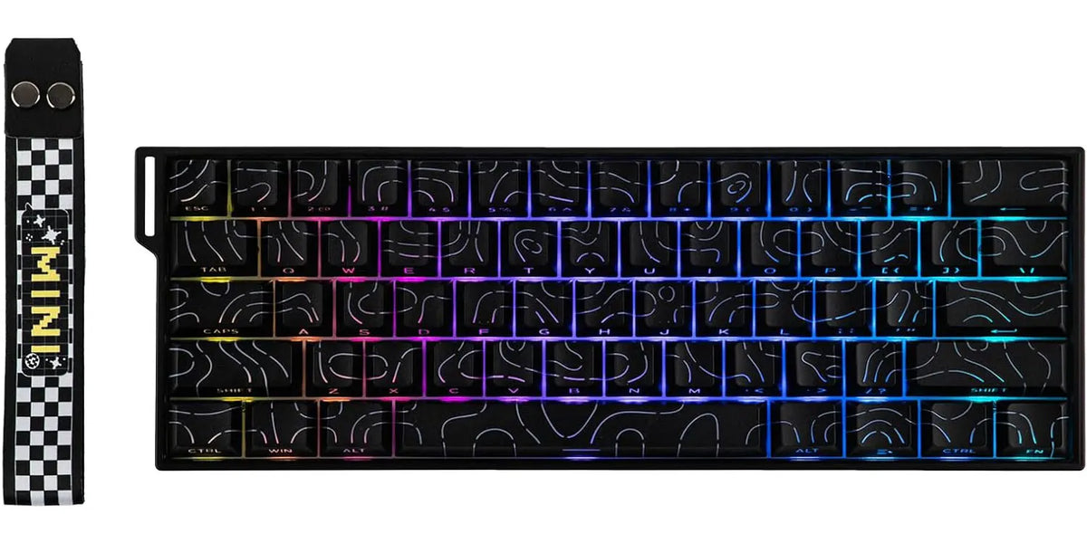AULA Mini60 HE/Pro/Max 60% Magnetic Switch Gaming Keyboard RGB Tri Mode Mechanical Keyboard 8000Hz 0.01mmRT for E-Sports Gifts