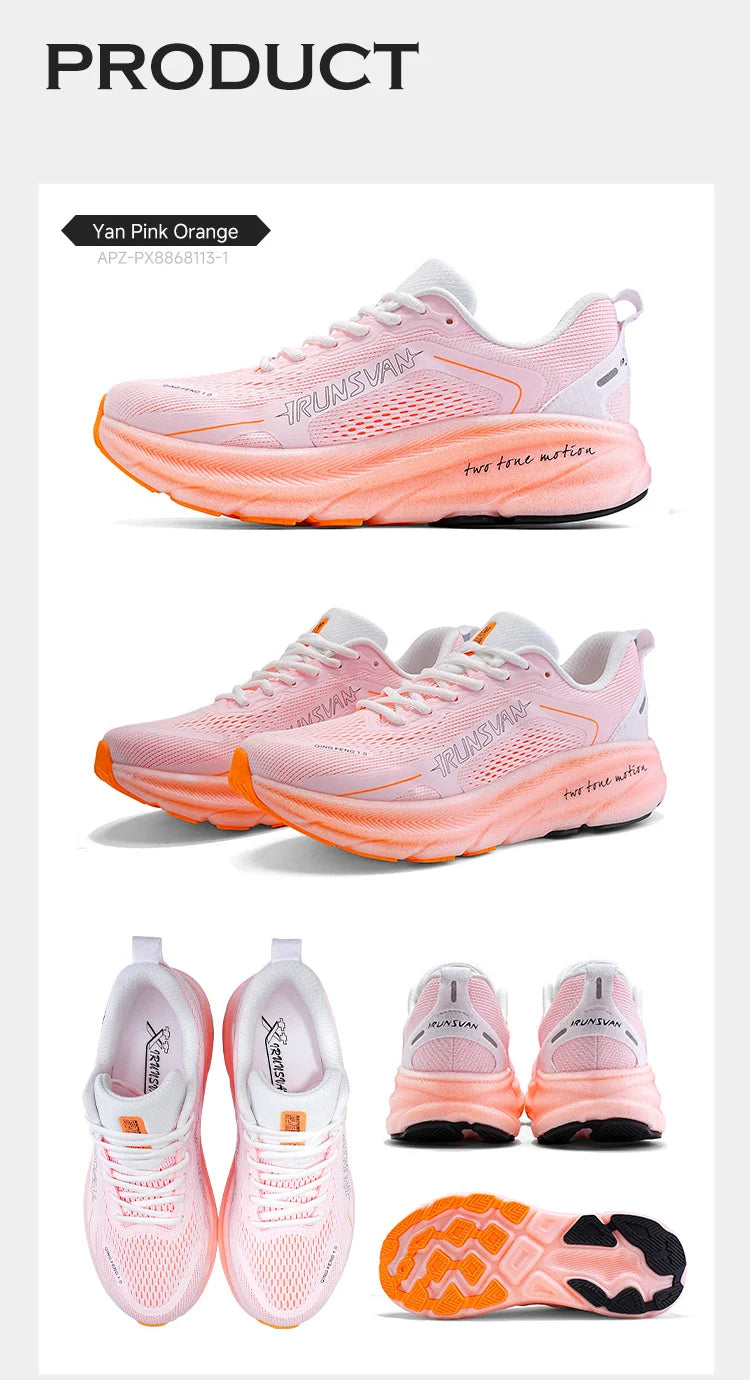 IRUNSVAN Nuove scarpe da maratona con soletta in carbonio: leggere, ammortizzanti e adatte come scarpe sportive da uomo