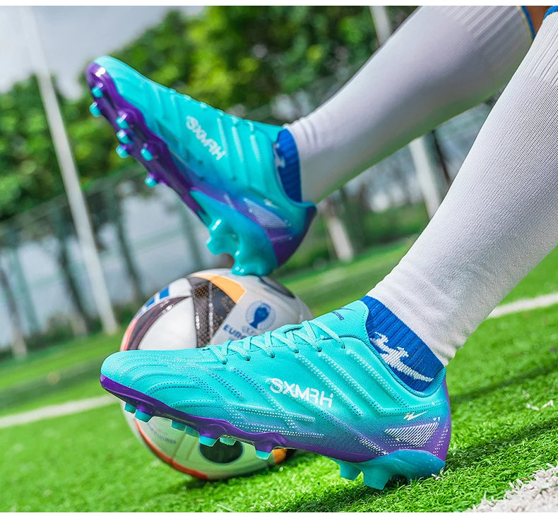 Buty piłkarskie Double Star Adult Youth AG – antypoślizgowe, wytrzymałe buty do piłki nożnej na sztuczną i naturalną trawę, przeznaczone do treningów i meczów, dla mężczyzn i kobiet