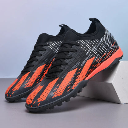 Chaussures de football pour homme, chaussures de futsal, chaussures de football en salle, sport, match, entraînement, enfants, crampons TF, gazon, cheville, best-seller, haute qualité, légères