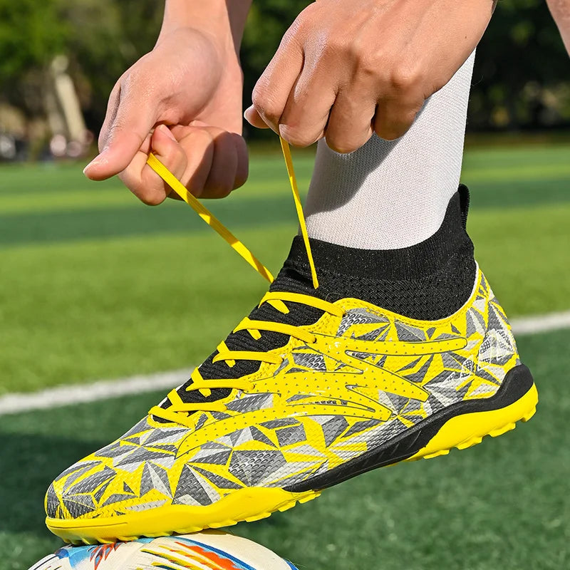 Męskie buty piłkarskie, oddychające, sportowe, treningowe, z kolcami, do futsalu, na sztuczną murawę i trawę, z dostawą bezpośrednią do klienta