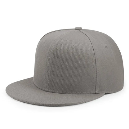 Cappellino da baseball a visiera piatta con logo personalizzato stampato o ricamato, cappellino unisex da esterno, cappellino hip hop "Dad Hat", gorras da uomo, cappellino street snapback