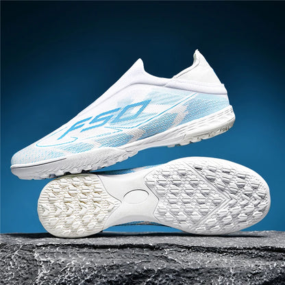 Chaussures de football professionnelles originales pour hommes, résistantes au gazon, chaussures de football décontractées de haute qualité pour hommes, chaussures de football pour entraînement rapide
