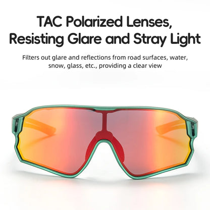 ROCKBROS Kids Polarized Photochromic Cycling Glasses UV400 Protection Outdoor Sports Sunglasses Child MTB Bicycle Eyewear