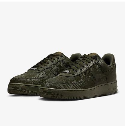 Nike Authentic Autumn Style Men's Snake Skin Pattern Low-Top Wear-Resistant Sneakers IB0018-301