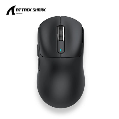 ATTACK SHARK X3 Pro Wireless Gaming Mouse, Tri-Mode Bluetooth & 2.4GHz PAW3395 26000 DPI Lightweight Gaming Mouse with 4KHz Polling Rate