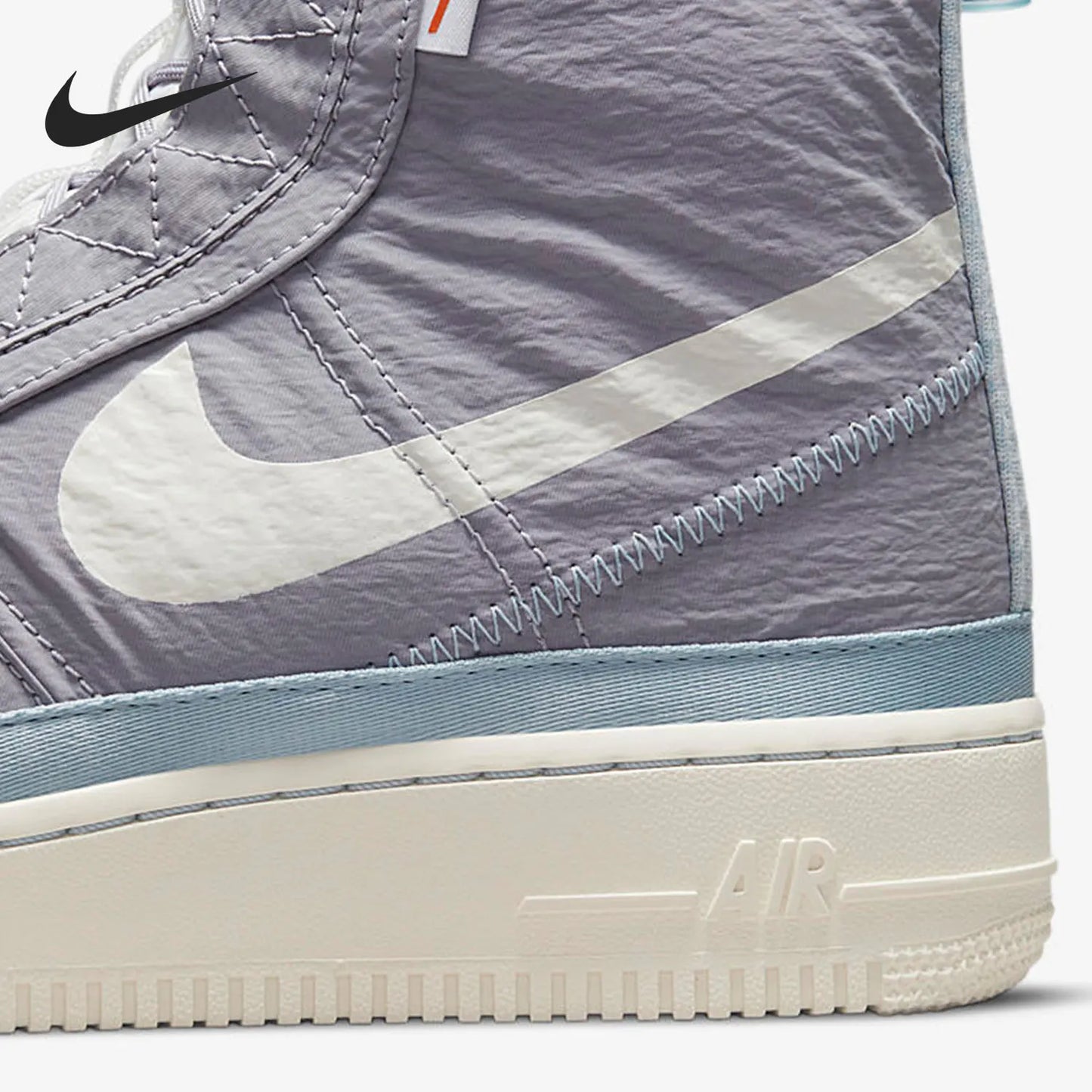 Nike Authentic AF1 Shell Women's Comfortable Sports Casual Sneakers DO7450-511