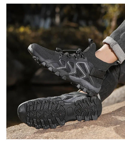 Chaussures unisexes respirantes à séchage rapide pour la pêche et les sports nautiques, bottes aquatiques d'été pour la pêche en amont, chaussures de plage antidérapantes pour femmes, à porter pieds nus