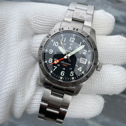 STEELFLIER Official SF792 GMT Mechanical Dive Watches Super Luminous NH34 Movement 20Bar Waterproof Luxury Stainless Steel Watch