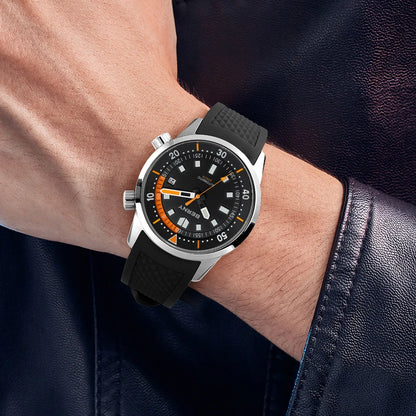 BERNY Men's Dive Watches 200M Waterproof Super Luminous Automatic Mechanical Diver Watch 42mm Sapphire Swim Diving Wristwatch
