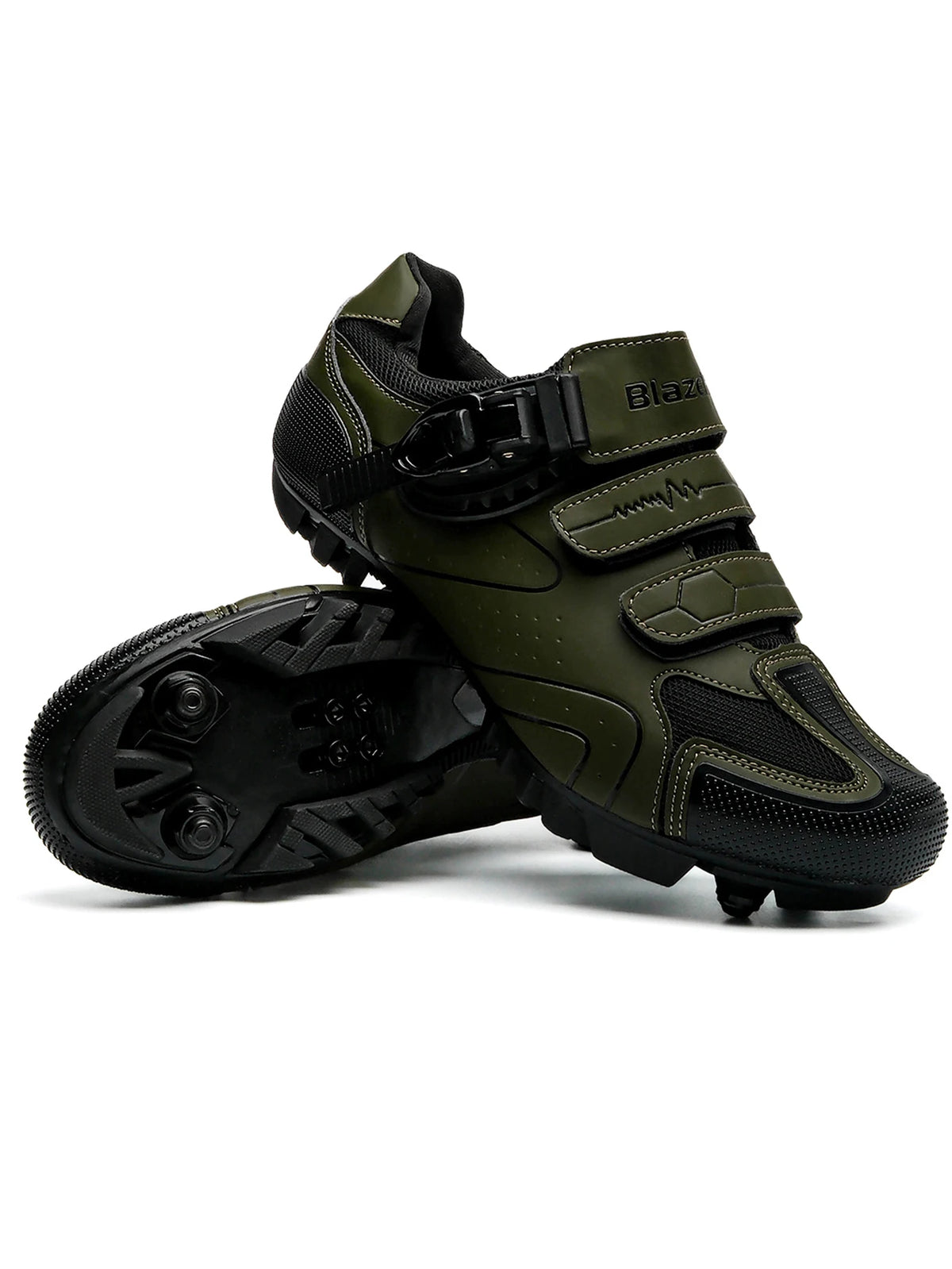 Primavera, zapatillas de ciclismo MTB con abrazaderas para hombre, zapatillas deportivas de carbono, velocidad, carrera de montaña, zapatillas de bicicleta de montaña