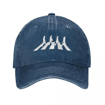 Minimalistic Abbey Road B-Beatles Baseball Cap Accessories for Men Women Fashion Headwear Trucker Hats Adjustable Fit