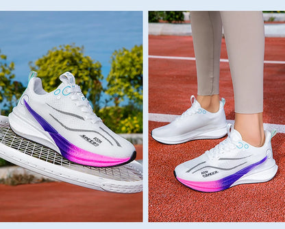 2025 Men's And Women's Professional Carbon Board Marathon Running Shoes Shock Absorption Ultra-light Stable Support Sports Shoes