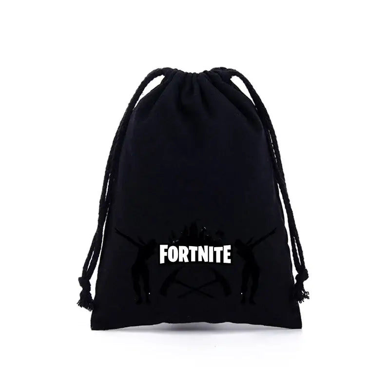 Fortnites Boys Girls Drawstring Bags Cartoon Anime Printed Large Capacity Storage Bags Tote Bag Handbag New Cute Birthday Gifts