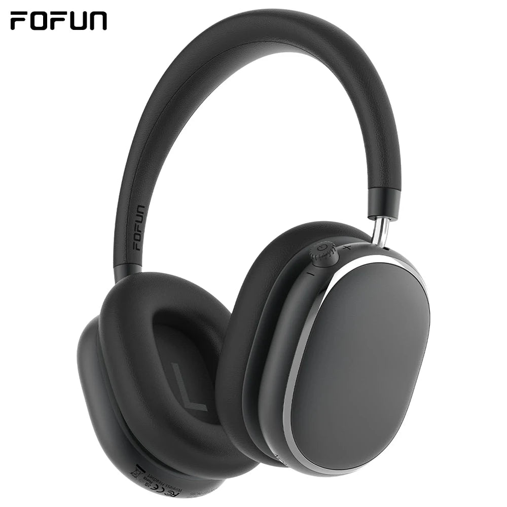 Hybrid Active Noise Cancelling Headphones Bluetooth 6.0 Wireless Over Ear Headphones with Hi-Res Audio, Deep Bass, Transparency Mode, ANC Headset