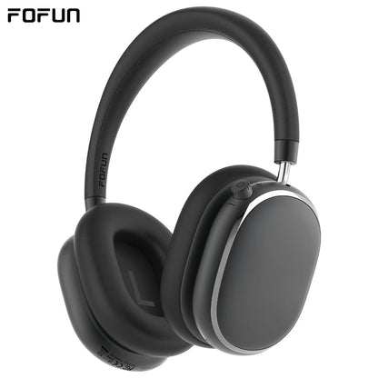 Hybrid Active Noise Cancelling Headphones Bluetooth 6.0 Wireless Over Ear Headphones with Hi-Res Audio, Deep Bass, Transparency Mode, ANC Headset