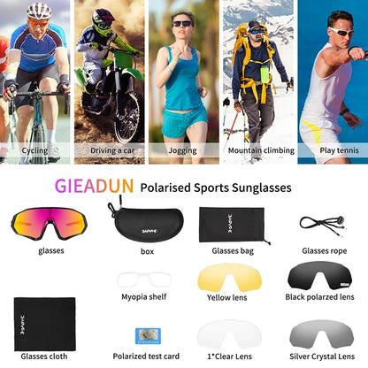 Kapvoe Men Brand Fishing Mountainee Cycling Sunglasses Women Road Bike Goggles Bicycle Glasses Cycling Eyewear Oculos Ciclismo