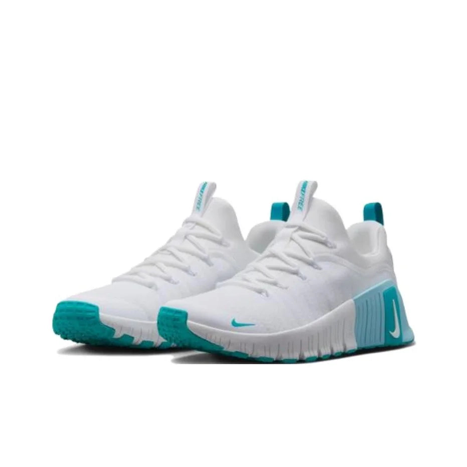 Nike Free Metcon 6 Bianco Glacier Blue Dusty Cactus da donna FJ7126-107