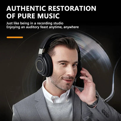 Original PHILIPS SHP9600 Wired HiFi Stereo Headphones Open-Back Over-Ear Gaming Headphones with 3.5mm & 6.3mm Audio Jack (SHP9500 Upgrade)