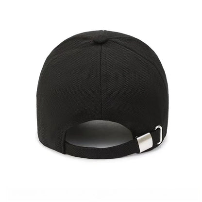 Modebaseballkasketter i bomuld med broderede bogstaver, justerbar, unisex, hiphop, trucker-kasket, afslappet snapback-kasket, udendørs sport, hverdags-kasket