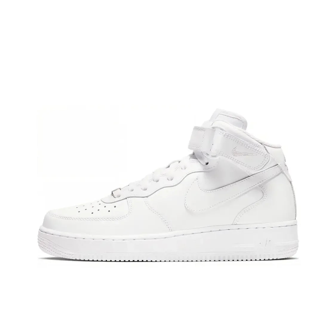Nike Air Force 1 Mid Unisex-sneakers – ankelstøtte, klassisk polstret komfort og holdbarhed til brug hele dagen DQ7666-001