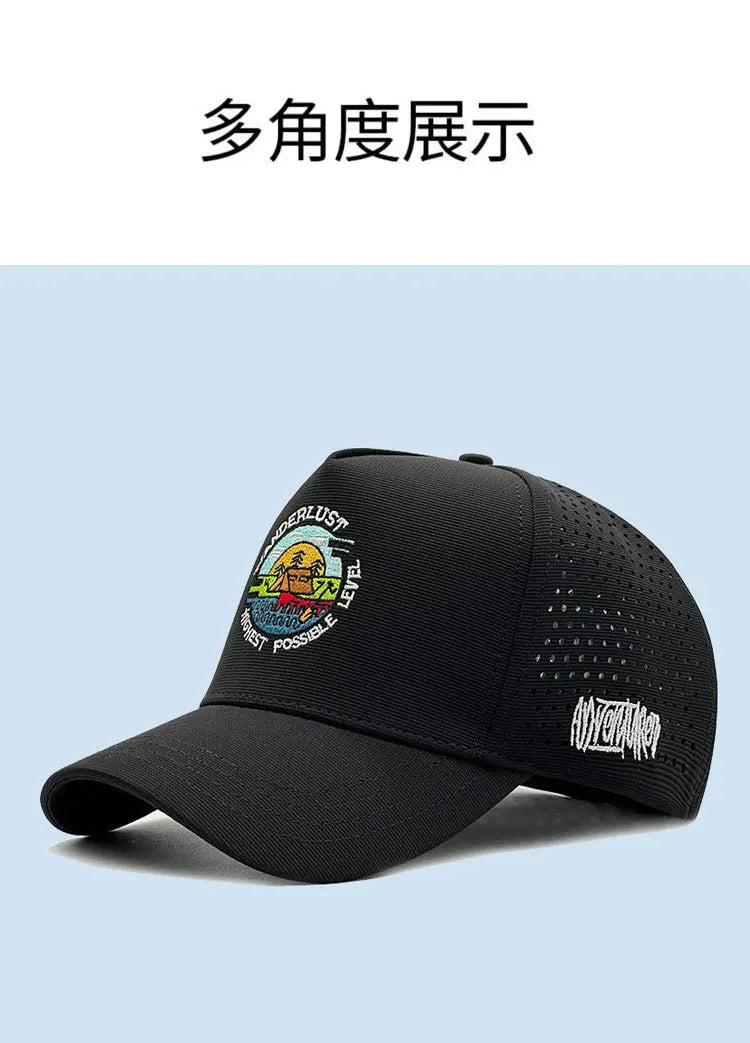 Casquettes de baseball à fond fermé, grande taille, en maille respirante, style « trucker », pour hommes à la tête large, casquette de sport haute, extra-large, 60 cm, 65 cm